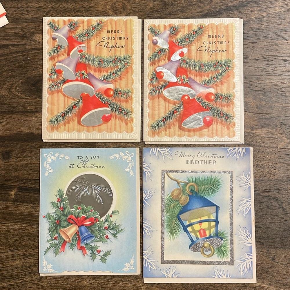 Vintage Greeting Card Set